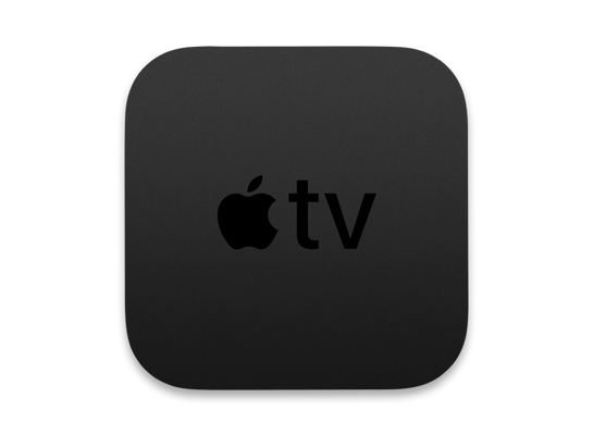Apple TV Front View