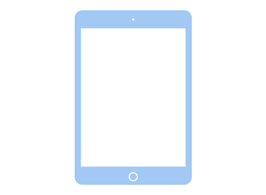 iPad Air 13-inch (M3) Front View