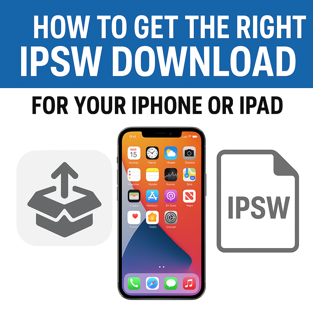 How to Get the Right IPSW Download for Your iPhone or iPad