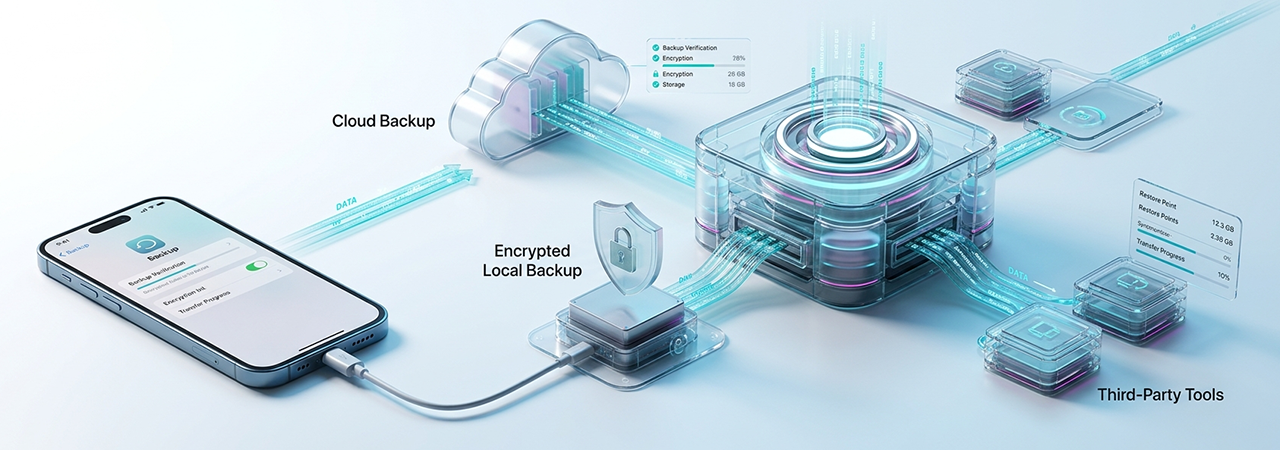 iPhone Backup Software Comparison: iCloud, Encrypted Local, and Third-Party Tools