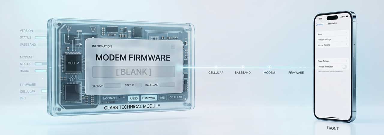 iPhone Modem Firmware: What It Is and Why It Can Be Blank