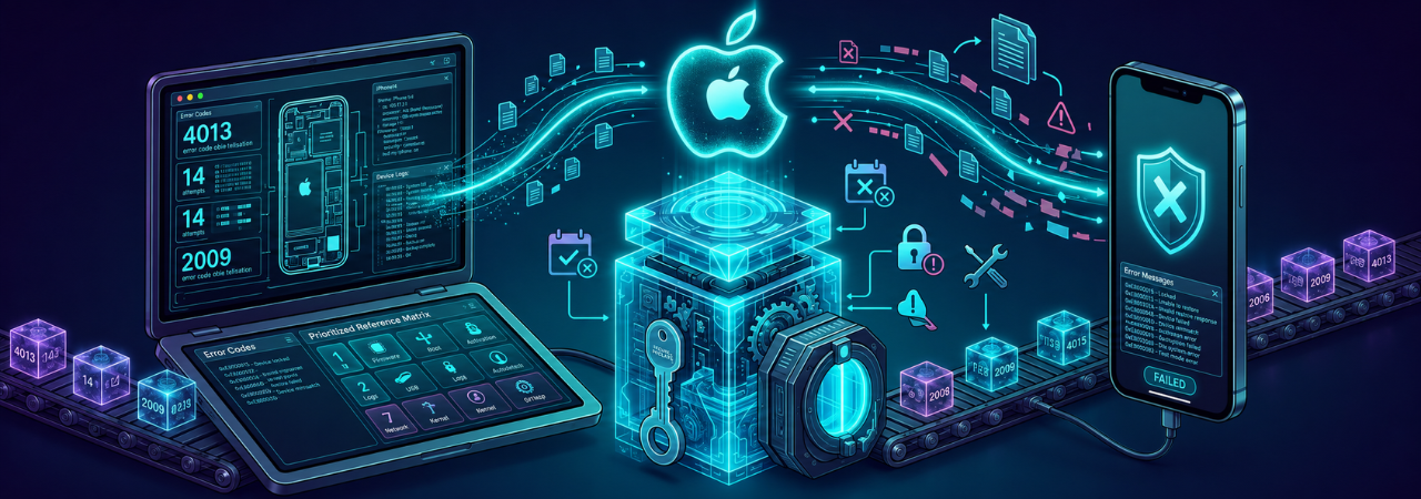 iPhone Restore Error Codes: The Complete Reference
