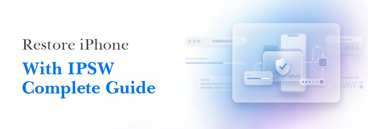 Restore iPhone with IPSW: Complete Guide to Restore, Recovery Mode, DFU, and Troubleshooting