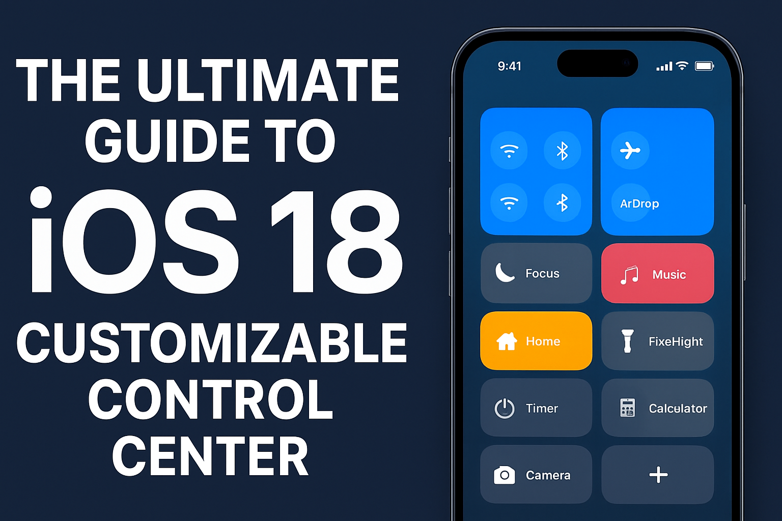 The Ultimate Guide to iOS 18 Customizable Control Center