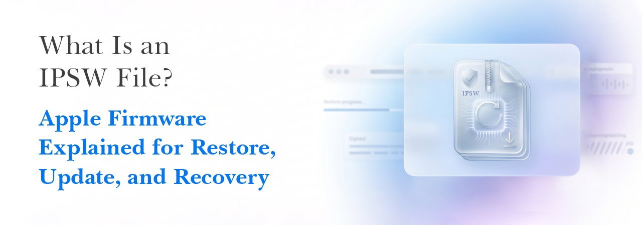 What Is an IPSW File? Apple Firmware Explained for Restore, Update, and Recovery