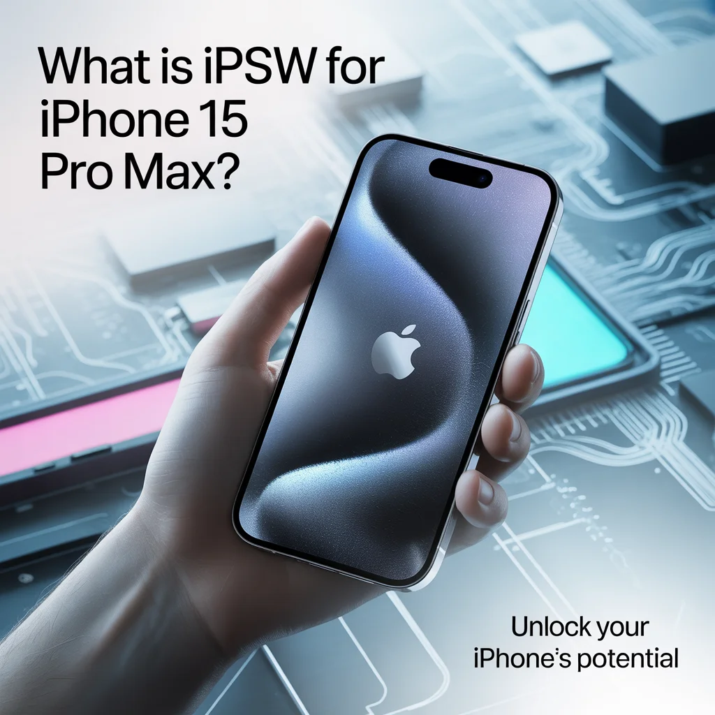 IPSW IPhone 15 Pro Max